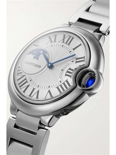 ballon bleu de cartier stainless steel bracelet watch